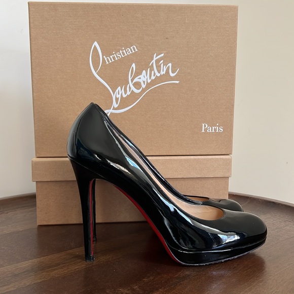 Authentic Christian Louboutin New Simple Pump 120 Patent Calf - Picture 5 of 6